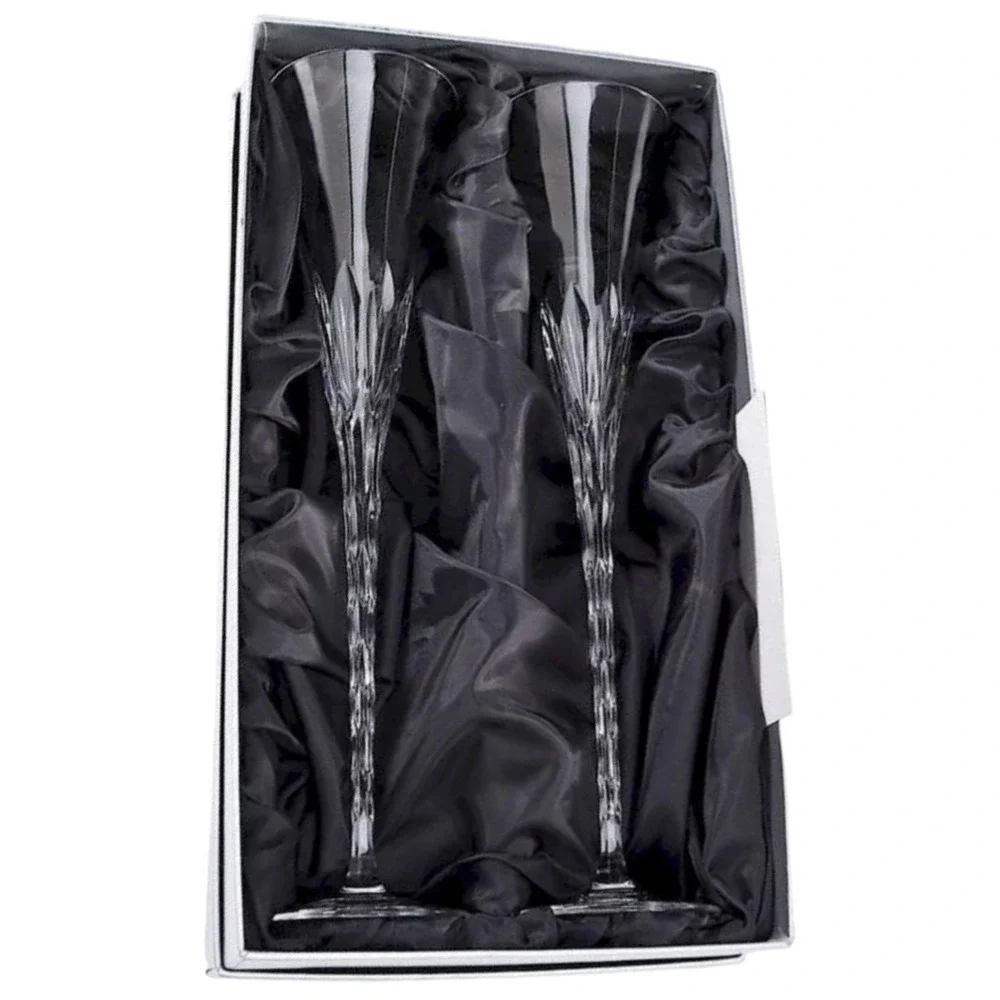 Millennium Collection Pair The Ingrid Tall Champagne Flutes Tall Glasses‎ 556/MM